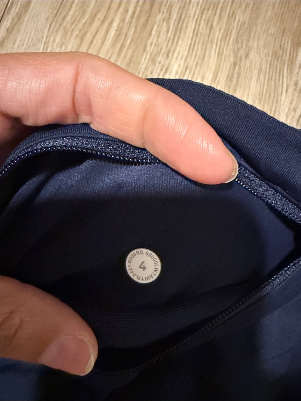 Lululemon Navy Blue Speed-Up Running Shorts Size 4 - Picture 11 of 13
